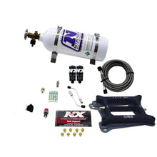 Load image into Gallery viewer, Nitrous Express 4150 Hitman 4-BBL Nitrous Kit (100-200HP) w/5lb Bottle - Main Product View