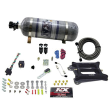 Load image into Gallery viewer, Nitrous Express 4150 Hitman Plus 4-BBL Nitrous Kit (50-200HP) w/Composite Bottle - Main Product View