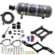 Load image into Gallery viewer, Nitrous Express 4150 RNC Conventional Nitrous Plate Kit w/.375in Solenoid w/12lb Bottle - Main Product View