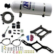 Load image into Gallery viewer, Nitrous Express 4150 RNC Conventional Nitrous Plate Kit w/.375in Solenoid w/15lb Bottle - Main Product View