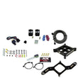 Load image into Gallery viewer, Nitrous Express 4150 Single Entry Billet Crossbar Nitrous Plate Kit (50-300HP) w/o Bottle - Side View