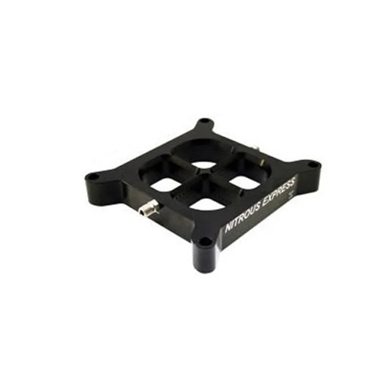 Nitrous Express 4150 Single Entry Crossbar Nitrous Plate Only - Main Product View