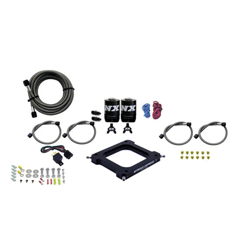 Nitrous Express 4500 Assassin Plate Pro Power Nitrous Kit (100-500HP) w/o Bottle - Main Product View