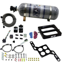 Load image into Gallery viewer, Nitrous Express 4500 RNC Conventional Nitrous Plate Kit w/.375in Solenoid w/12lb Bottle - Main Product View