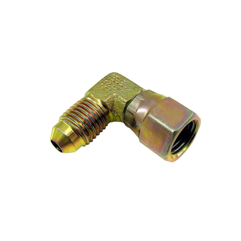 Nitrous Express 4AN x 4AN 90 Swivel Fitting - Side View