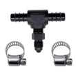 Load image into Gallery viewer, Nitrous Express 5/16 Fuel T 5/16 Hose Barb to 4AN Male - Main Product View