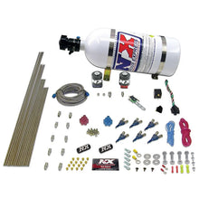 Load image into Gallery viewer, Nitrous Express 6 Cyl Alcohol Nitrous Kit (150-375HP) w/Composite Bottle - Main Product View