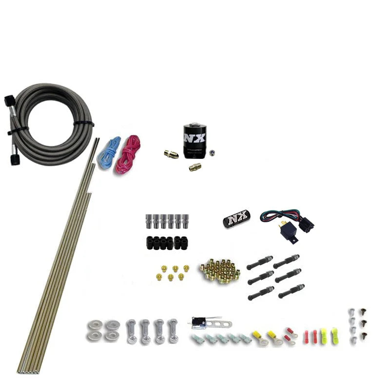 Nitrous Express 6 Cyl Dry Direct Port Nitrous Kit - Side View