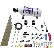 Load image into Gallery viewer, Nitrous Express 6 Cyl Gas Nitrous Kit (150-375HP) w/5lb Bottle - Back View