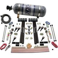 Load image into Gallery viewer, Nitrous Express 6 Cyl SX2 Dual Stage Nozzle Nitrous Kit w/12lb Bottle - Installation View