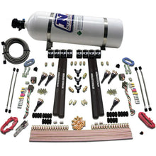 Load image into Gallery viewer, Nitrous Express 6 Cyl SX2 Dual Stage Nozzle Nitrous Kit w/15lb Bottle - Installation View