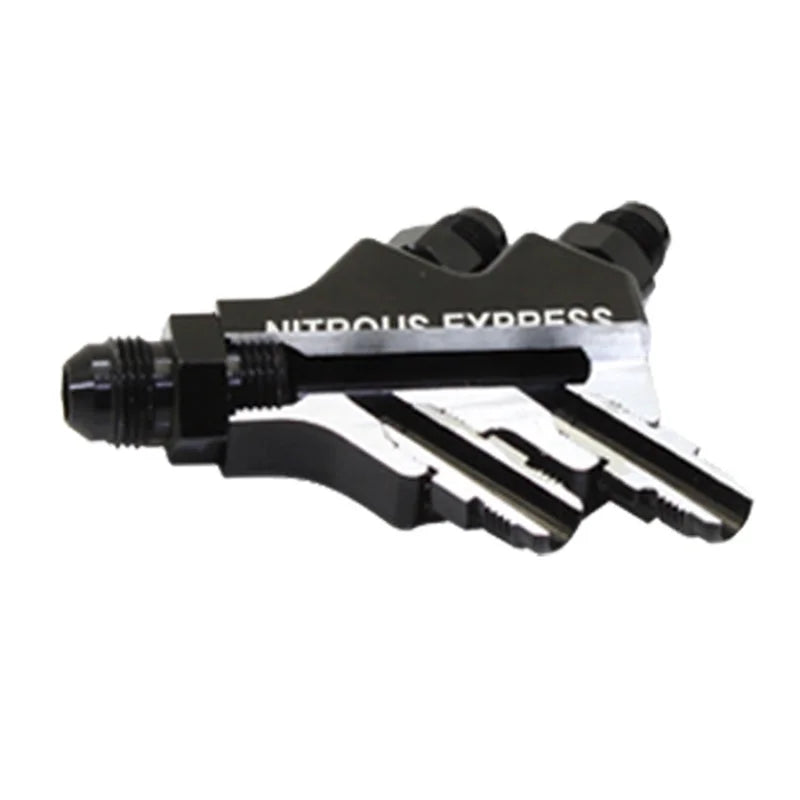 Nitrous Express 6 Port Distribution Block - Back View