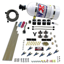 Load image into Gallery viewer, Nitrous Express 8 Cyl Alcohol Nitrous Kit (250-550HP) w/10lb Bottle - Back View