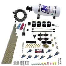 Load image into Gallery viewer, Nitrous Express 8 Cyl Alcohol Nitrous Kit (250-550HP) w/5lb Bottle - Back View