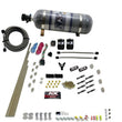 Load image into Gallery viewer, Nitrous Express 8 Cyl Dry Direct Port 2 Solenoids Nitrous Kit (200-600HP) w/Composite Bottle - Side View
