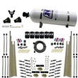 Load image into Gallery viewer, Nitrous Express 8 Cyl Dry Direct Port Three Stage 6 Solenoids Nitrous Kit (200-600HP) w/15lb Bottle - Main Product View
