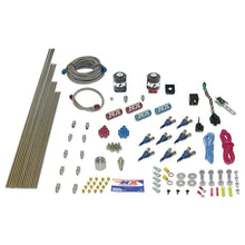 Load image into Gallery viewer, Nitrous Express 8 Cyl Gas Nitrous Kit (200-500HP) w/Composite Bottle - Back View