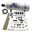 Load image into Gallery viewer, Nitrous Express 8 Cyl Piranha Direct Port 4 Solenoids Nitrous Kit (200-500HP) w/15lb Bottle - Side View