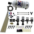Load image into Gallery viewer, Nitrous Express 8 Cyl Shark Direct Port 4 Solenoids Nitrous Kit (200-600HP) w/10lb Bottle - Back View
