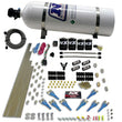 Load image into Gallery viewer, Nitrous Express 8 Cyl Shark Direct Port 4 Solenoids Nitrous Kit (200-600HP) w/15lb Bottle - Back View