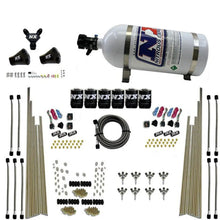 Load image into Gallery viewer, Nitrous Express 8 Cyl Triple-D Dry Direct Port 3 Stage Dry 6 Solenoids Nitrous Kit w/10lb Bottle - Main Product View
