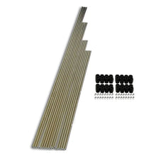Load image into Gallery viewer, Nitrous Express 8 Cyl Tubing Kit (4 - 14in / 4 - 16in / 4 - 20in / 4 - 24in Tubing Incl B-Nuts) - Side View