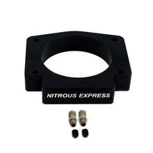 Load image into Gallery viewer, Nitrous Express 90mm 4 Bolt LS Nitrous Plate Only - Side View
