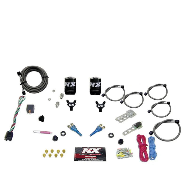 Nitrous Express 92-95 Dodge V8 TBI Dual Nozzle Nitrous Kit (50-125HP) w/o Bottle - Main Product View
