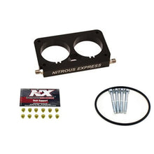 Load image into Gallery viewer, Nitrous Express 96-04 Ford Mustang Cobra/Mach 1 4 Valve (Stock TB) EFI Nitrous Plate Conversion - Side View