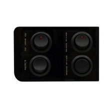 Load image into Gallery viewer, Nitrous Express 98-02 Chevrolet Camaro Custom Switch Panel - Back View
