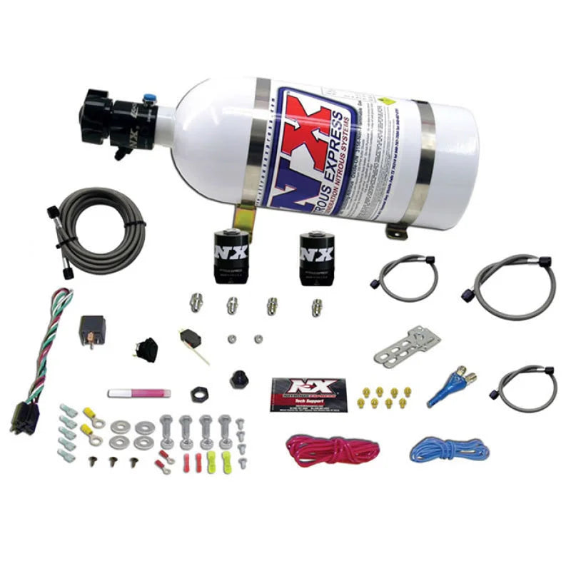 Nitrous Express All Dodge EFI Single Nozzle Nitrous Kit (35-150HP) w/10lb Bottle - Main Product View
