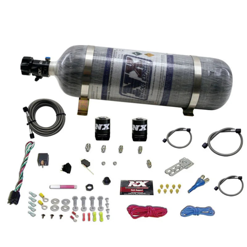 Nitrous Express All Ford EFI Single Nozzle Nitrous Kit w/Composite Bottle - Main Product View