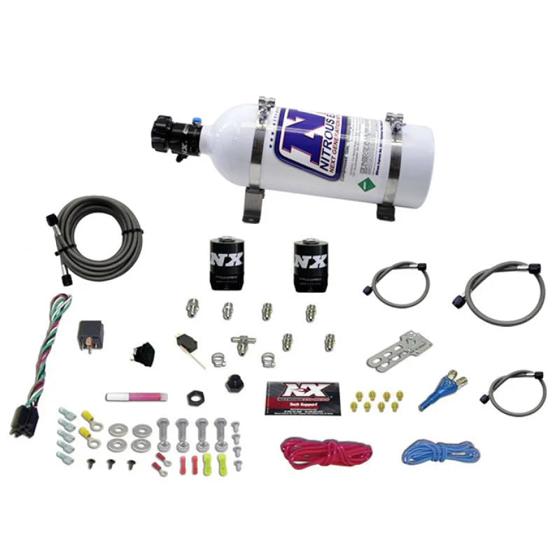 Nitrous Express All Sport Compact EFI Single Nozzle Nitrous Kit (35-50-75HP) w/5lb Bottle - Main Product View