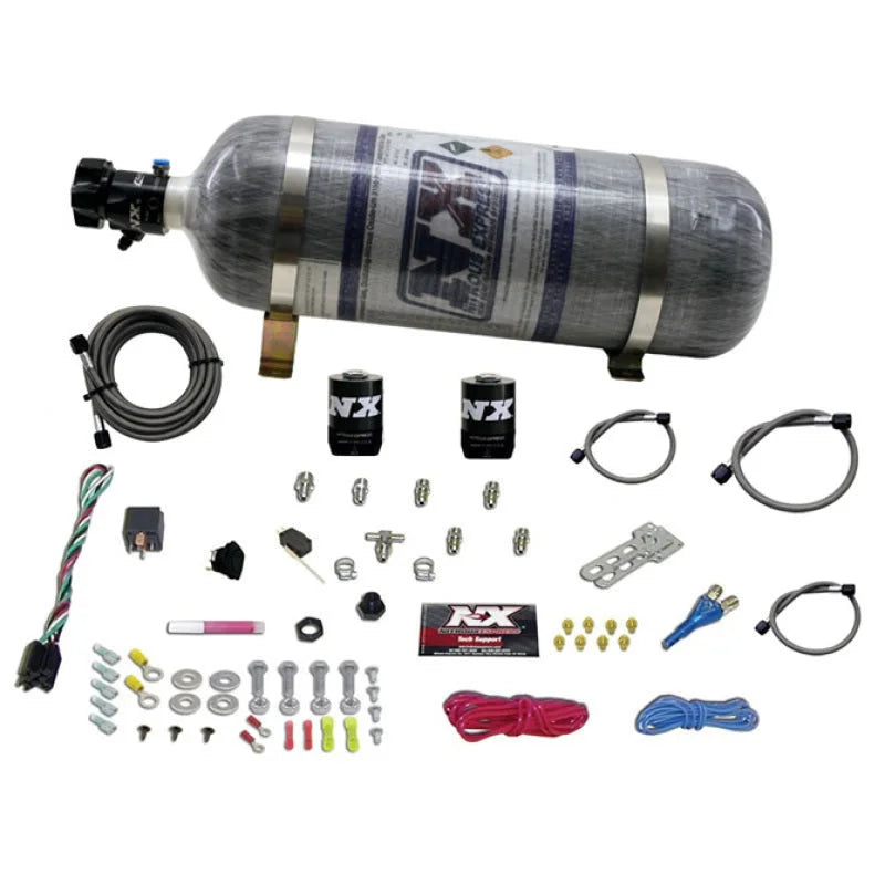 Nitrous Express All Sport Compact EFI Single Nozzle Nitrous Kit w/Composite Bottle - Main Product View