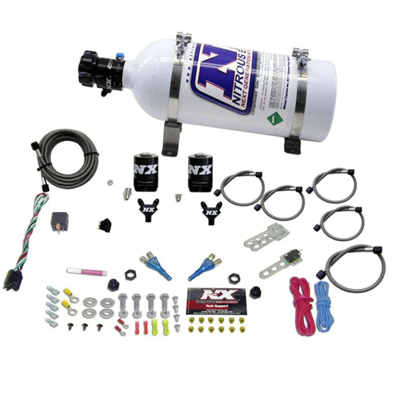 Nitrous Express BMW EFI All Dual Nozzle Nitrous Kit (50-300 HP) w/5lb Bottle - Main Product View