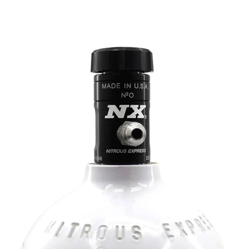Nitrous Express Billet Alum M/C Bottle Valve 3/4in Thread w/O-Ring - Main Product View
