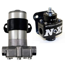 Load image into Gallery viewer, Nitrous Express Black Style Fuel Pump and Non Bypass Regulator Combo - Main Product View