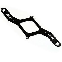 Load image into Gallery viewer, Nitrous Express Carb Plate Solenoid Bracket for 4150 - Side View