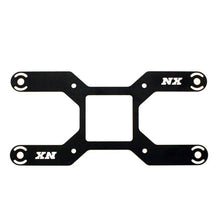 Load image into Gallery viewer, Nitrous Express Carb Plate Solenoid Bracket for 4150 (4 Solenoids) - Side View