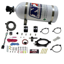 Load image into Gallery viewer, Nitrous Express Chevrolet Corvette/Camaro LT4 Supercharged 6.2L Nitrous Plate System w/10lb Bottle - Side View