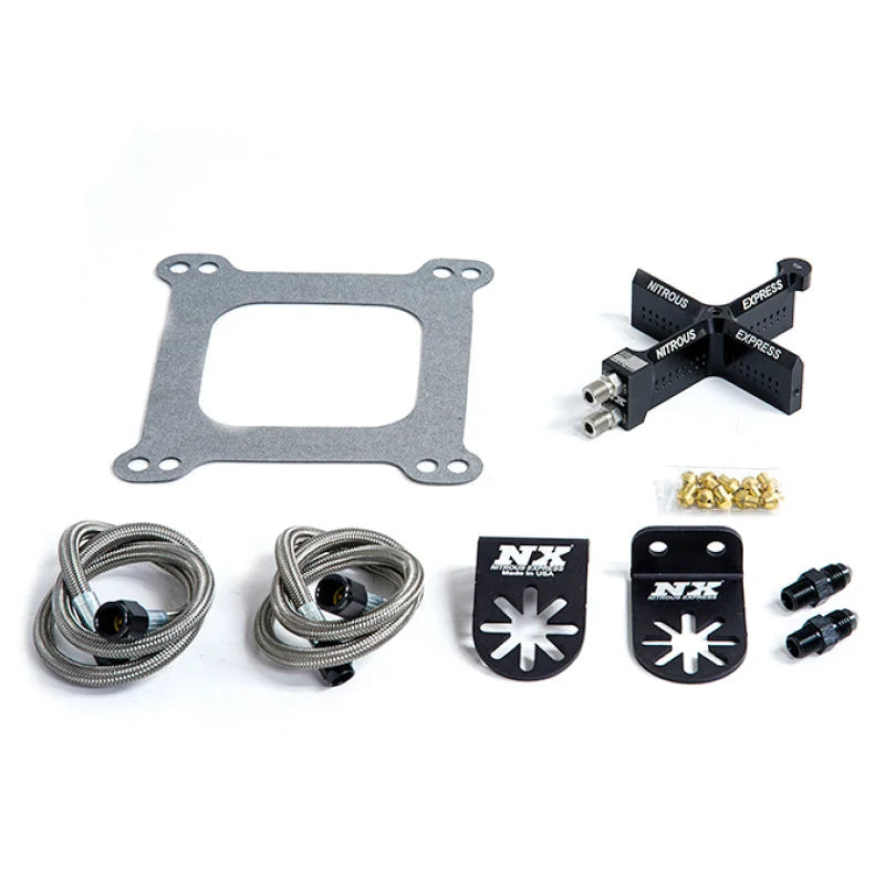 Nitrous Express Covert Crossbar Stage 6 Plate Conversion (4150 Flange) 50-300HP - Main Product View