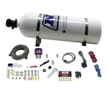 Load image into Gallery viewer, Nitrous Express Diesel Stacker 4 Nitrous Kit w/15lb Bottle - Side View
