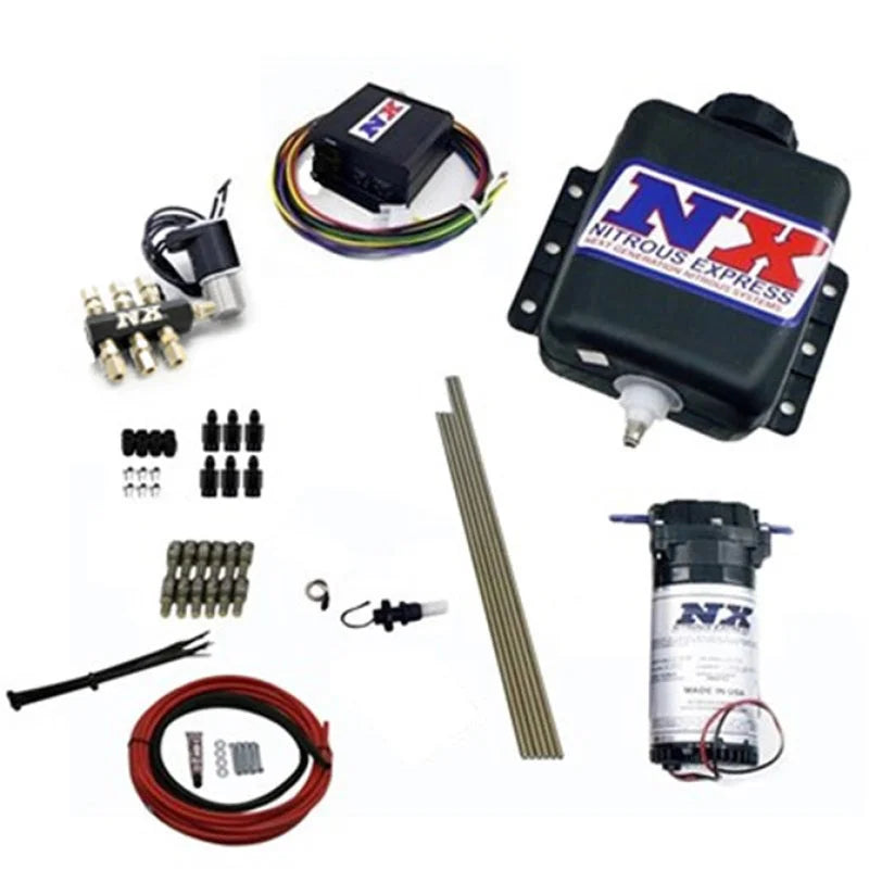 Nitrous Express Direct Port Water Injection 6 Cyl Stage 2 w/Hardlines - Main Product View