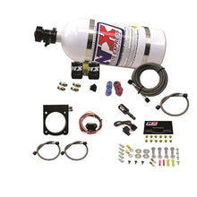 Load image into Gallery viewer, Nitrous Express Dodge 3.6L V6 Nitrous Plate Kit (50-200HP) w/10lb Bottle - Side View
