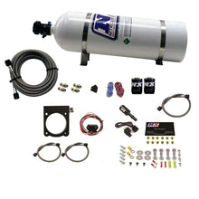 Load image into Gallery viewer, Nitrous Express Dodge 3.6L V6 Nitrous Plate Kit (50-200HP) w/15lb Bottle - Main Product View