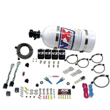 Load image into Gallery viewer, Nitrous Express Dodge EFI Dual Stage Nitrous Kit (50-150HP x 2) w/10lb Bottle - Main Product View