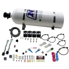 Load image into Gallery viewer, Nitrous Express Dodge EFI Dual Stage Nitrous Kit (50-150HP x 2) w/15lb Bottle - Main Product View