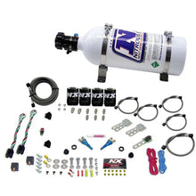 Load image into Gallery viewer, Nitrous Express Dodge EFI Dual Stage Nitrous Kit (50-150HP x 2) w/5lb Bottle - Side View
