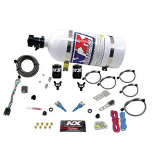 Load image into Gallery viewer, Nitrous Express Dodge EFI Full Race Dual Nozzle Nitrous Kit (100-300HP) w/10lb Bottle - Main Product View