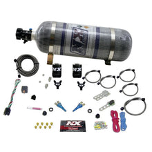 Load image into Gallery viewer, Nitrous Express Dodge EFI Full Race Dual Nozzle Nitrous Kit (100-300HP) w/Composite Bottle - Main Product View